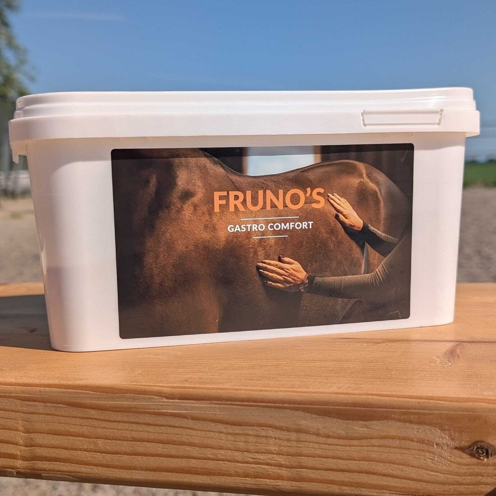 Maatschep met Fruno's Gastro Comfort poeder – pure poedervorm zonder vulmiddelen