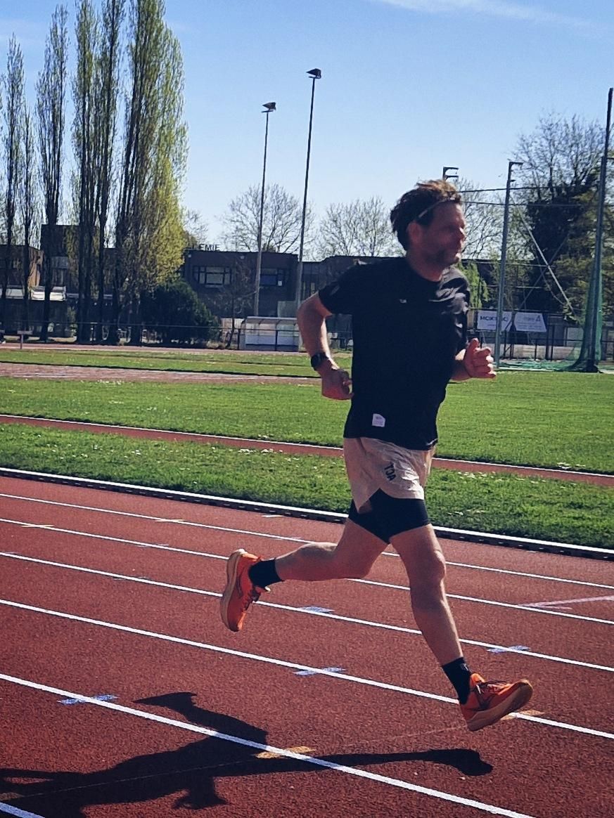 Peter D., runner coached by Louise Hendrickx