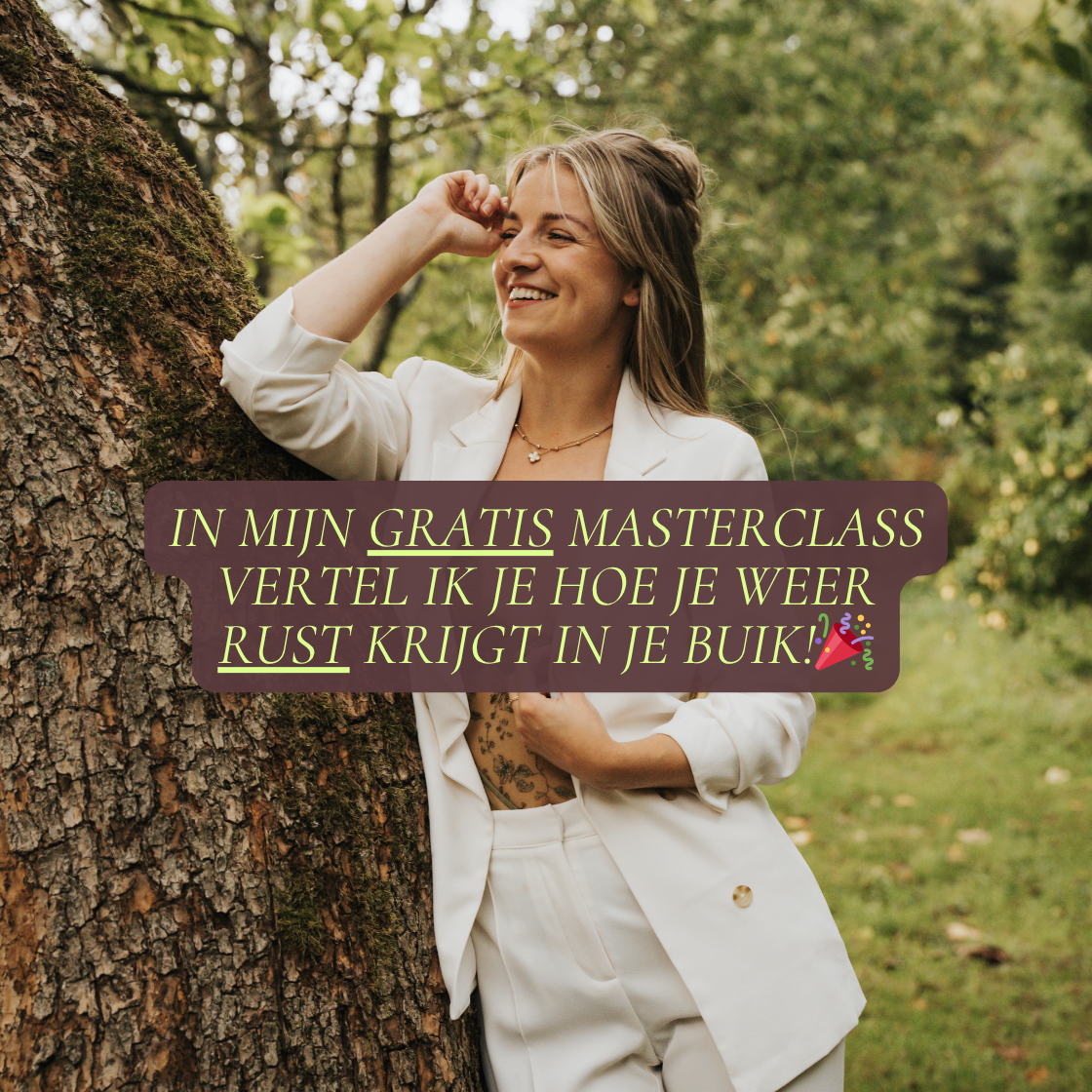 Gratis masterclass - opgeblazen naar opgelucht