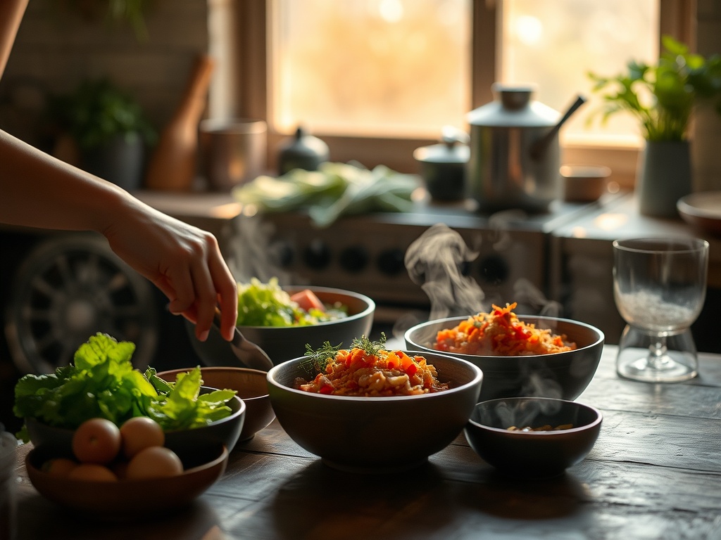 "A serene belly scene