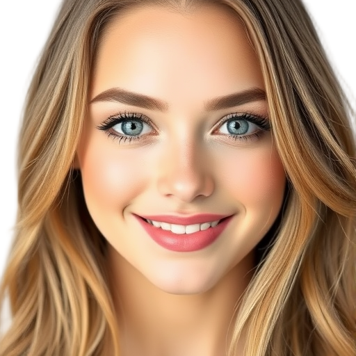 A person smiling to the camera with a white background looking like