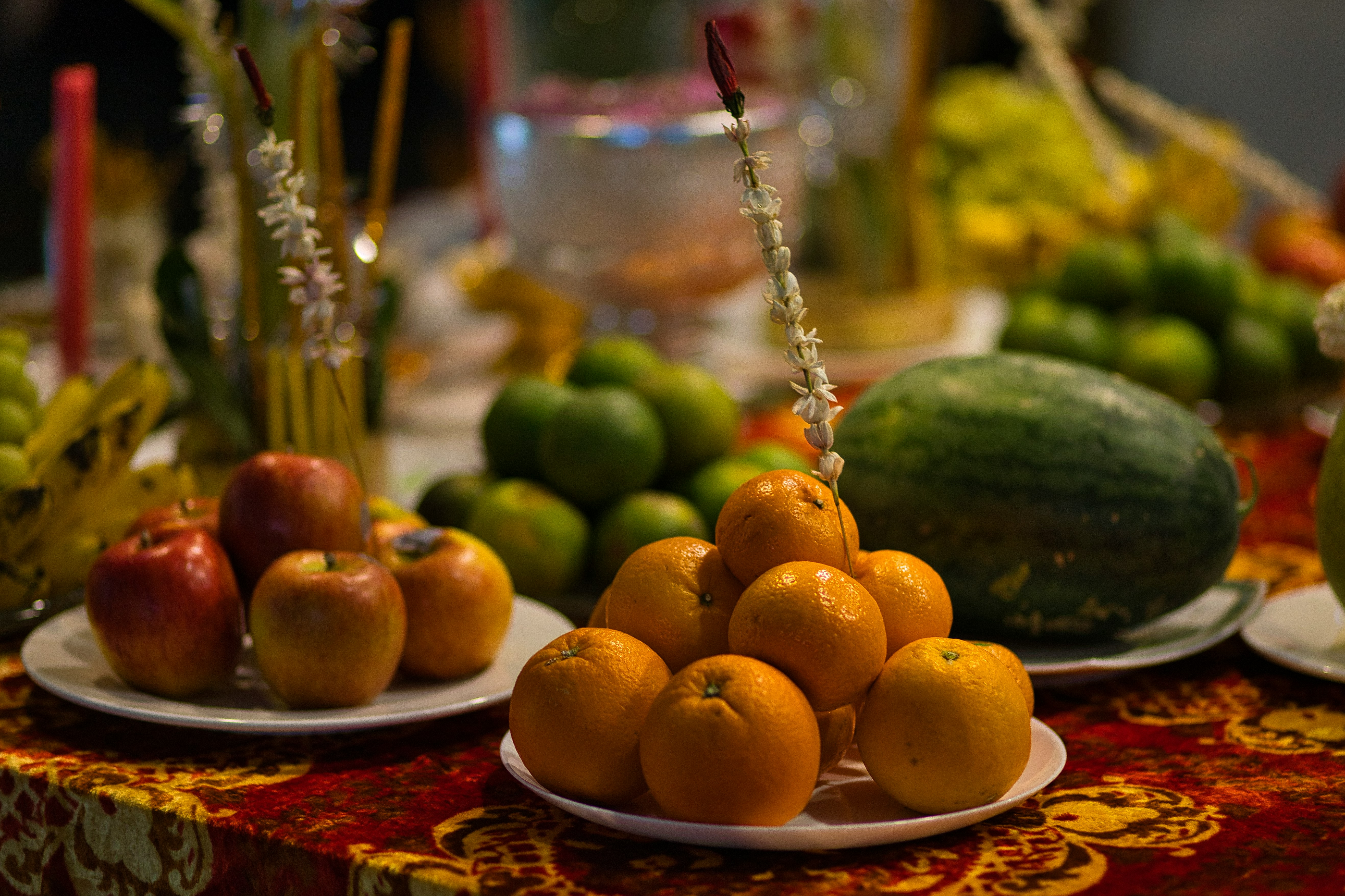 The offerings of Khmer new year. Casual shots during lockdown