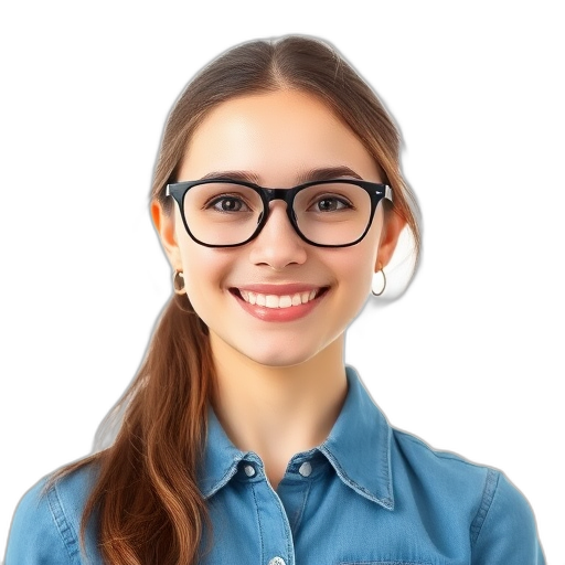 Een glimlachende persoon met een lichte achtergrond.