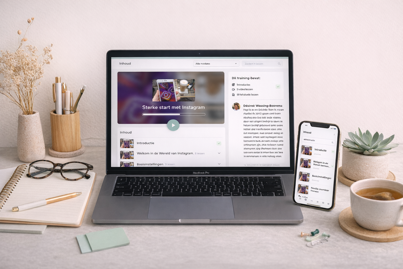 Online Training Sterke Start met Instagram