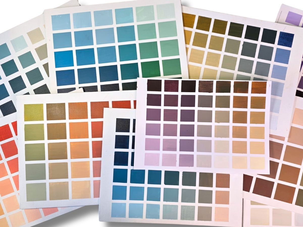 Kleuren mengen met acrylverf