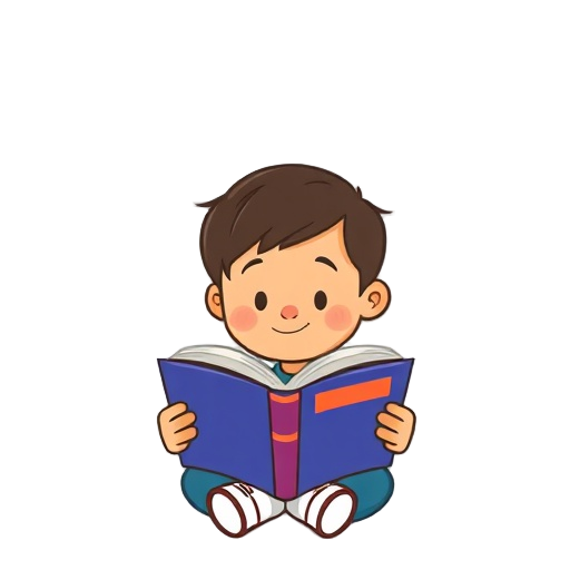 'child reading' 'question marks' 'school' "