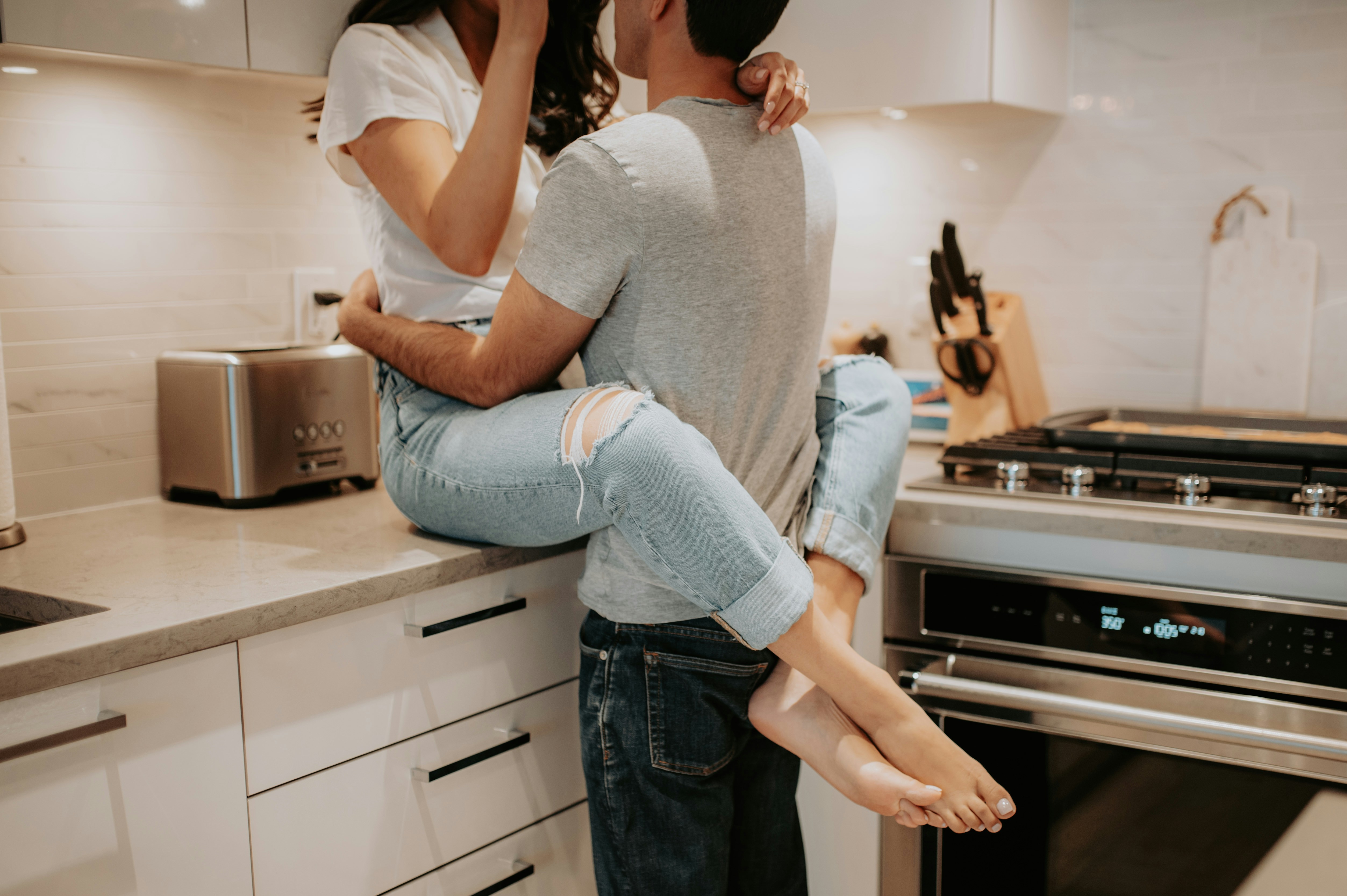 dansen in de keuken