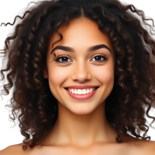 Een persoon glimlachend naar de camera met een witte achtergrond.