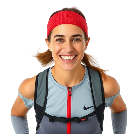 Een lachende persoon met een witte achtergrond.