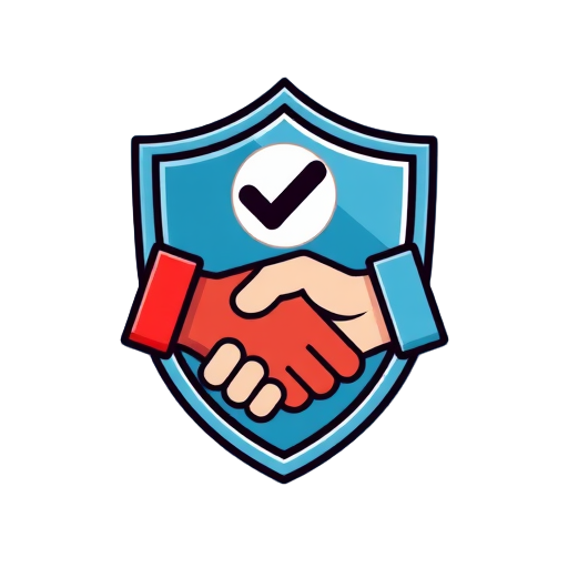 "shield" "checkmark" "traffic cone" "handshake"