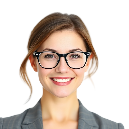 Een glimlachende persoon met een witte achtergrond.