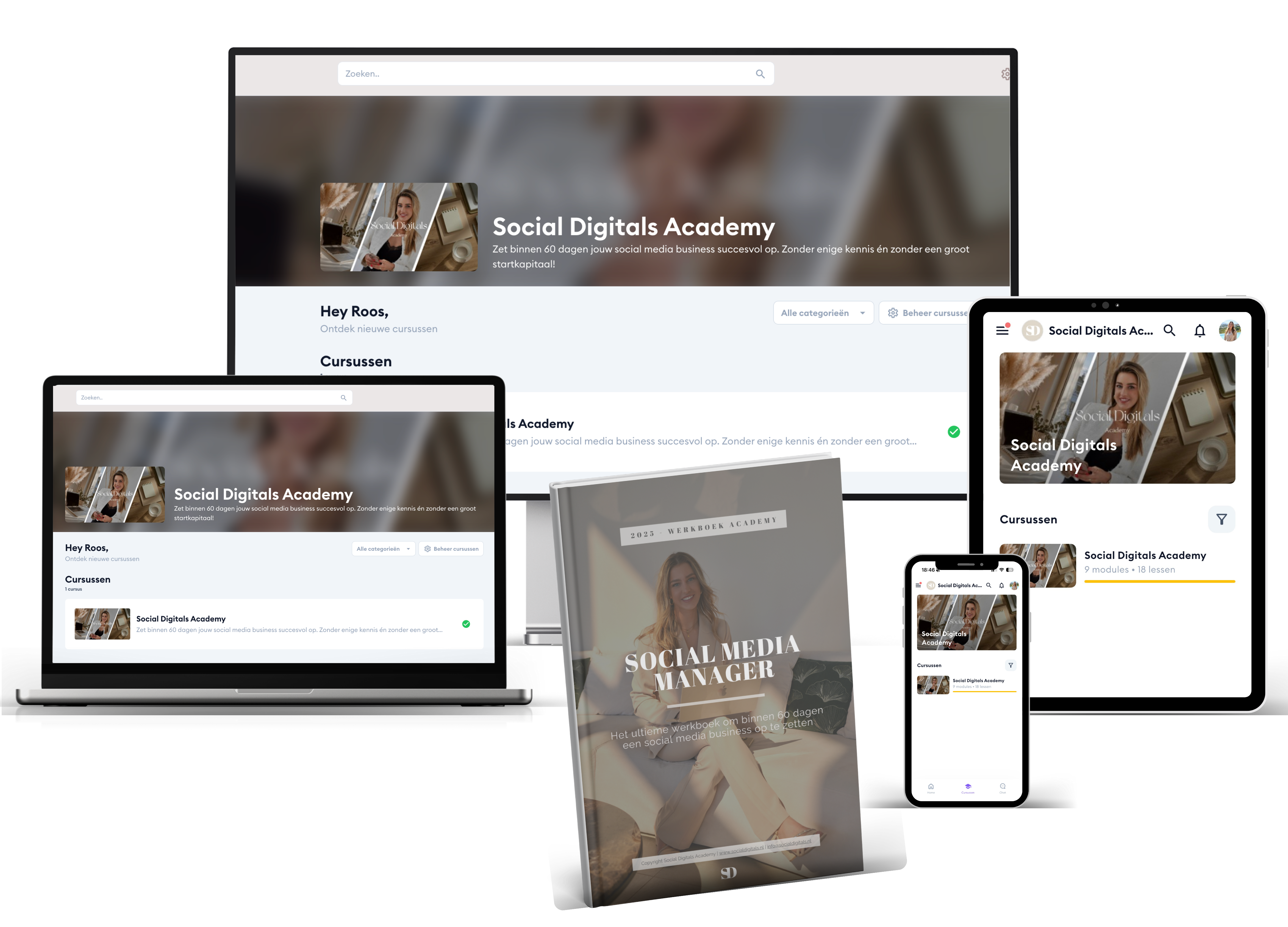 Mockup SMM Academy