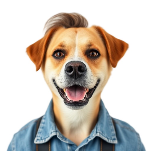 A person smiling to the camera with a white background looking like