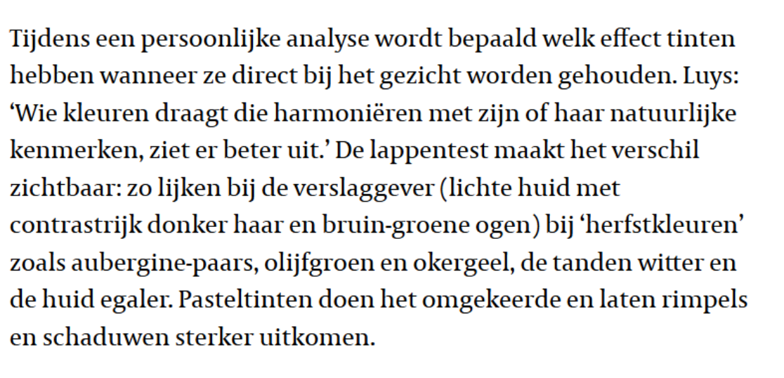 The Colour Club in de Volkskrant