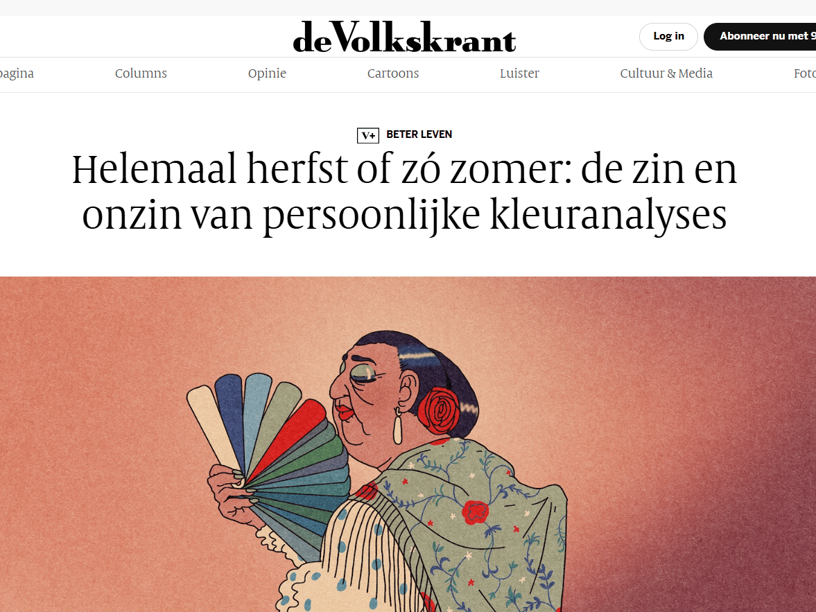 Kleurenanalyse in de media