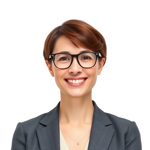 Een glimlachende persoon met een witte achtergrond.