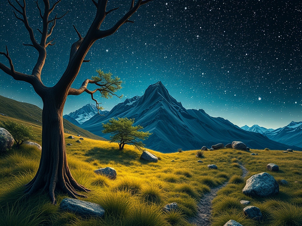 "Carefully describe an image in great detail that needs to generate, use quotes to split visual things. You MAY only use up to 25 words."