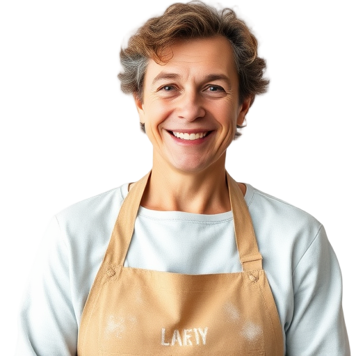 A person smiling to the camera with a white background looking like