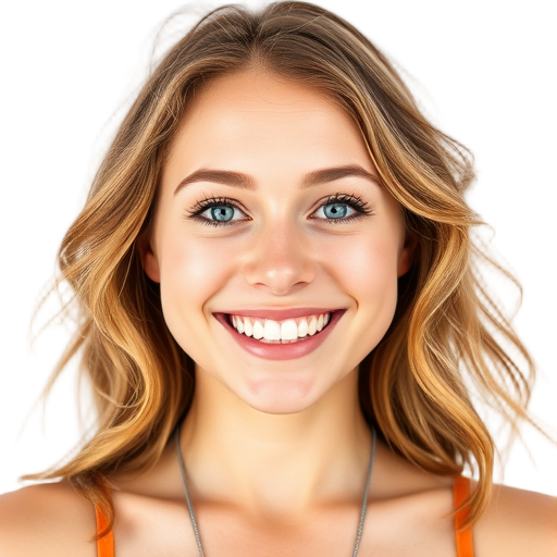 Een persoon die naar de camera glimlacht.