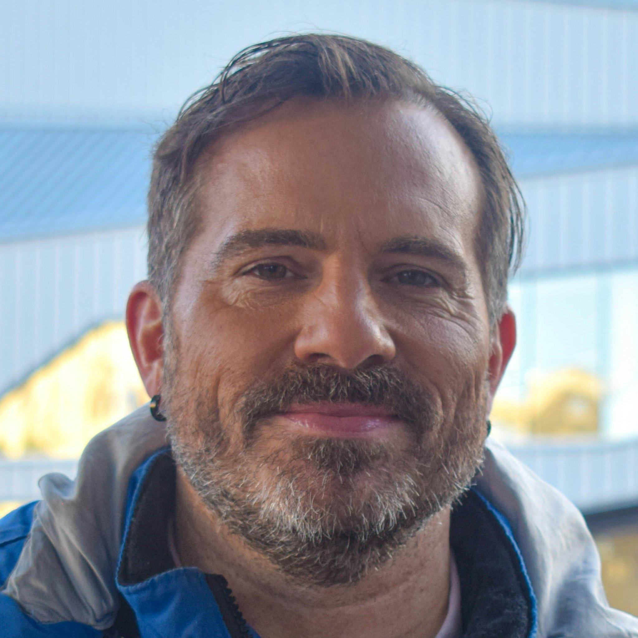 Self Portrait in the city.