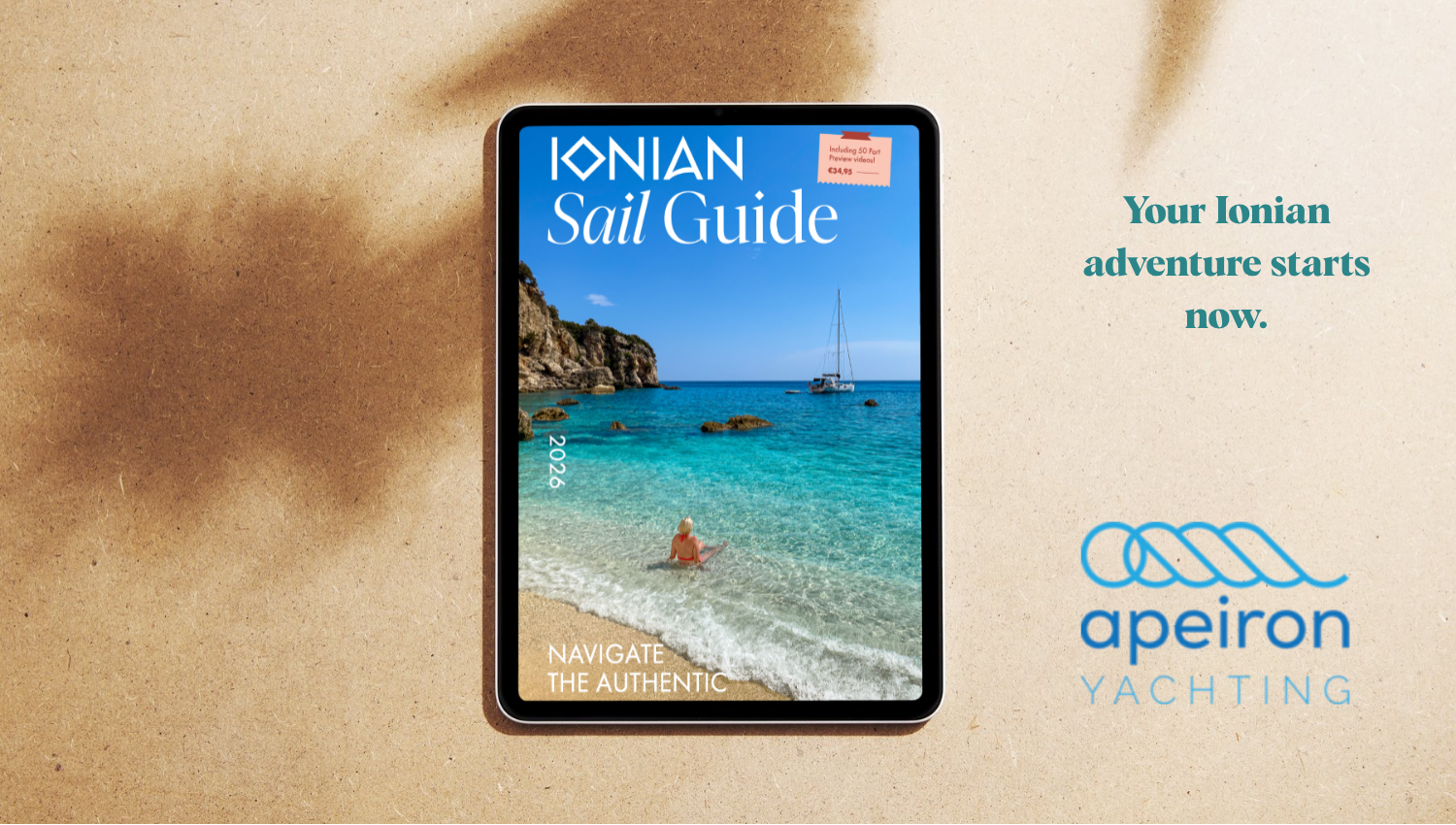 apeiron yachting lefkas ionian sail guide gift for guests