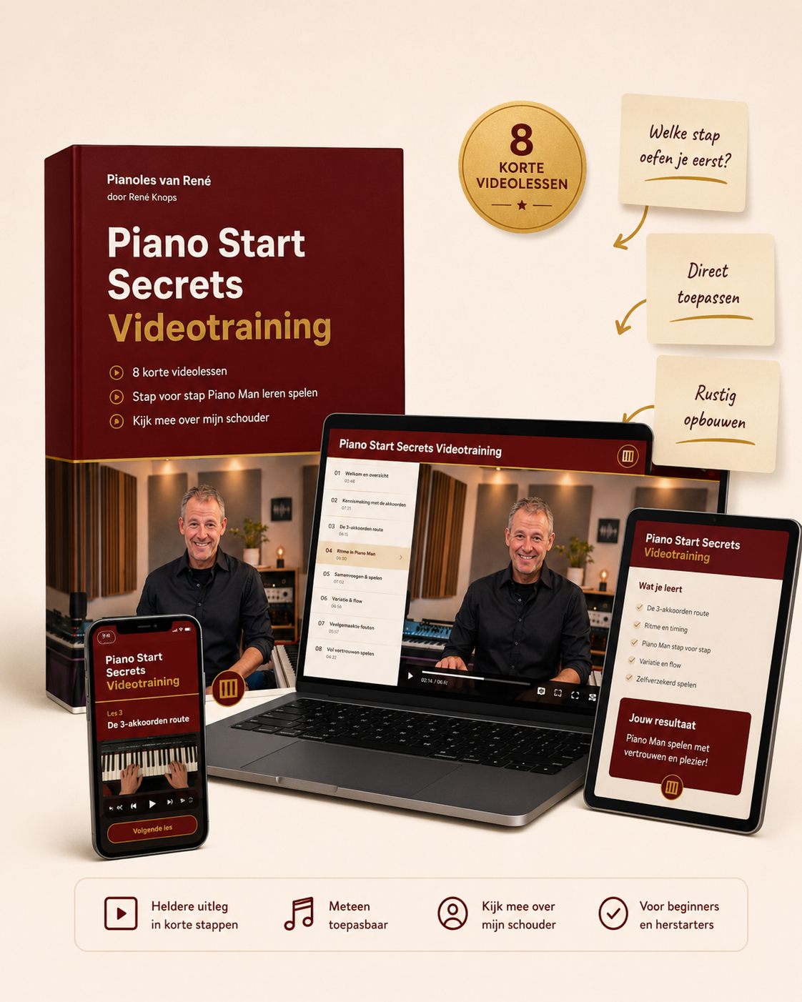 video training Piano Start Secrets