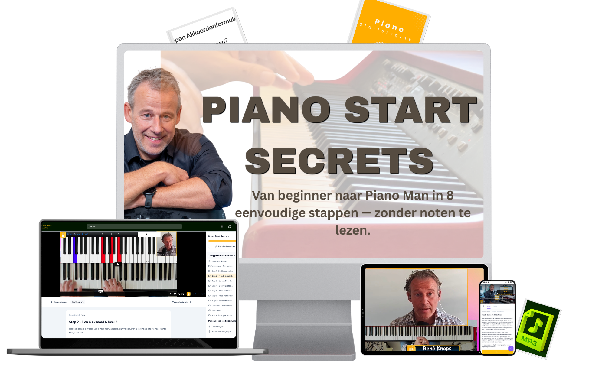 piano start Secrets - online videocursus voor beginners en herstarters