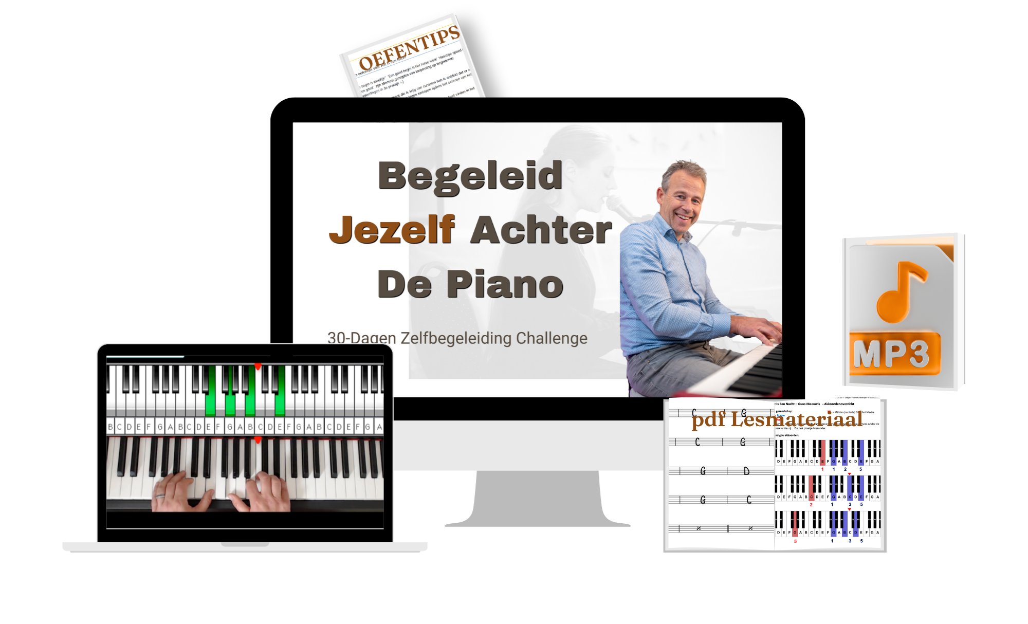 Begleid jezelf achter de piano - zangbegeleiding