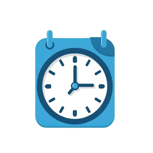 "calendar page" "clock showing 90" "two people icons"