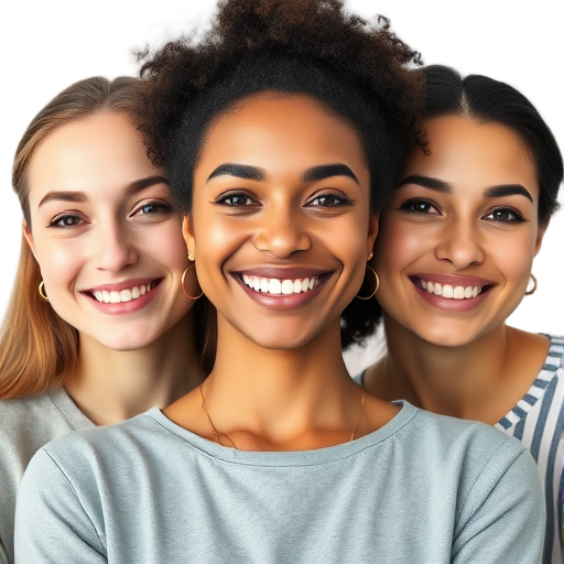 A person smiling to the camera with a white background looking like