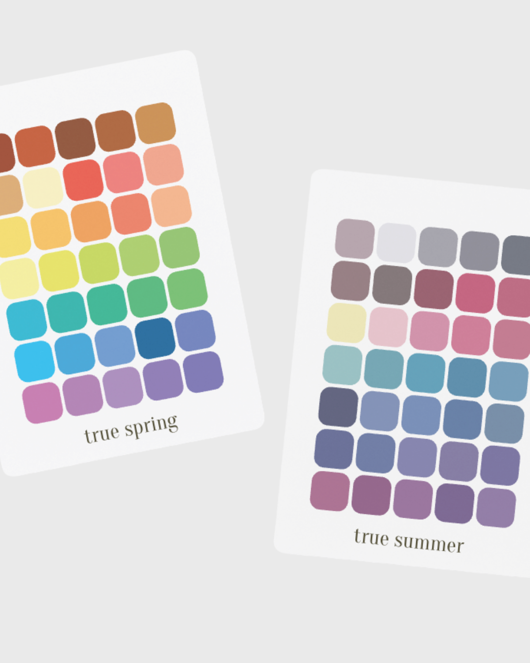 Kleurkaarten kleuranalyse