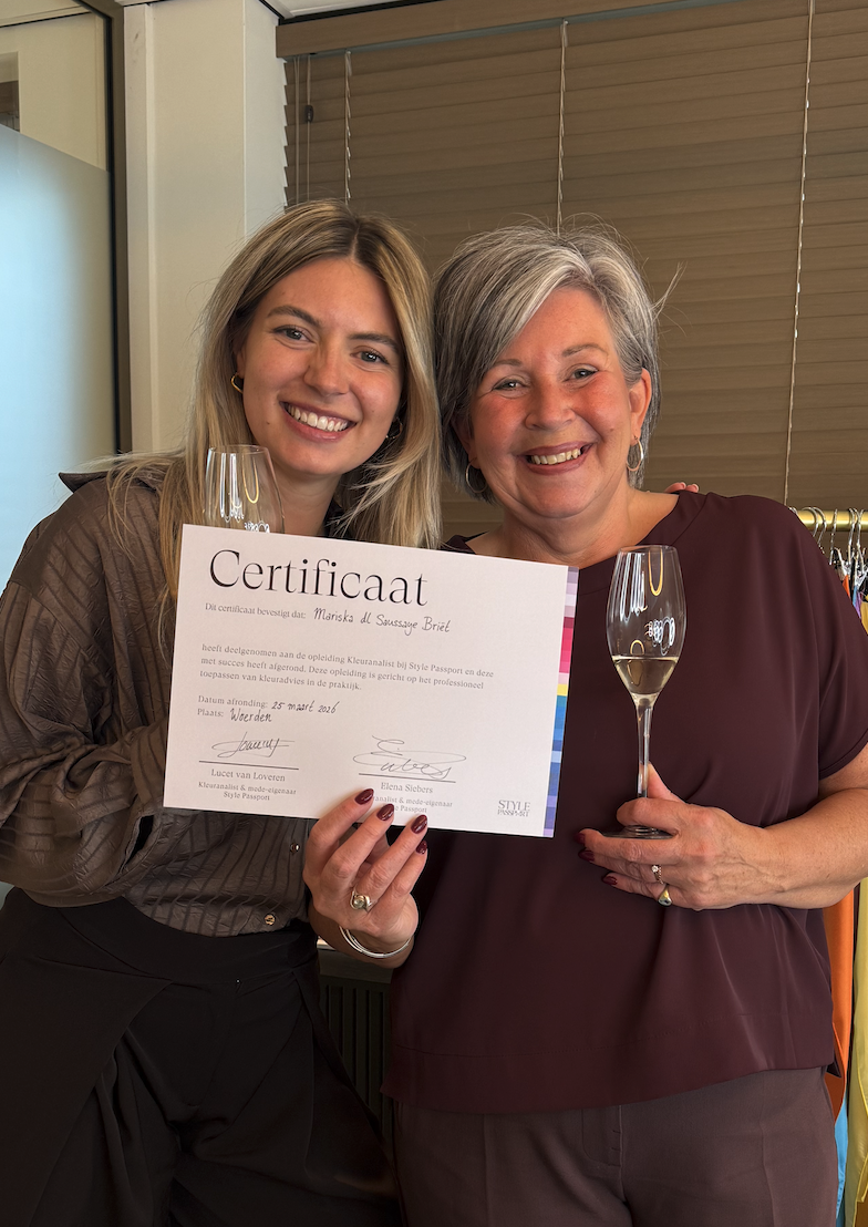 Review kleuranalist opleiding Mariska Style Passport
