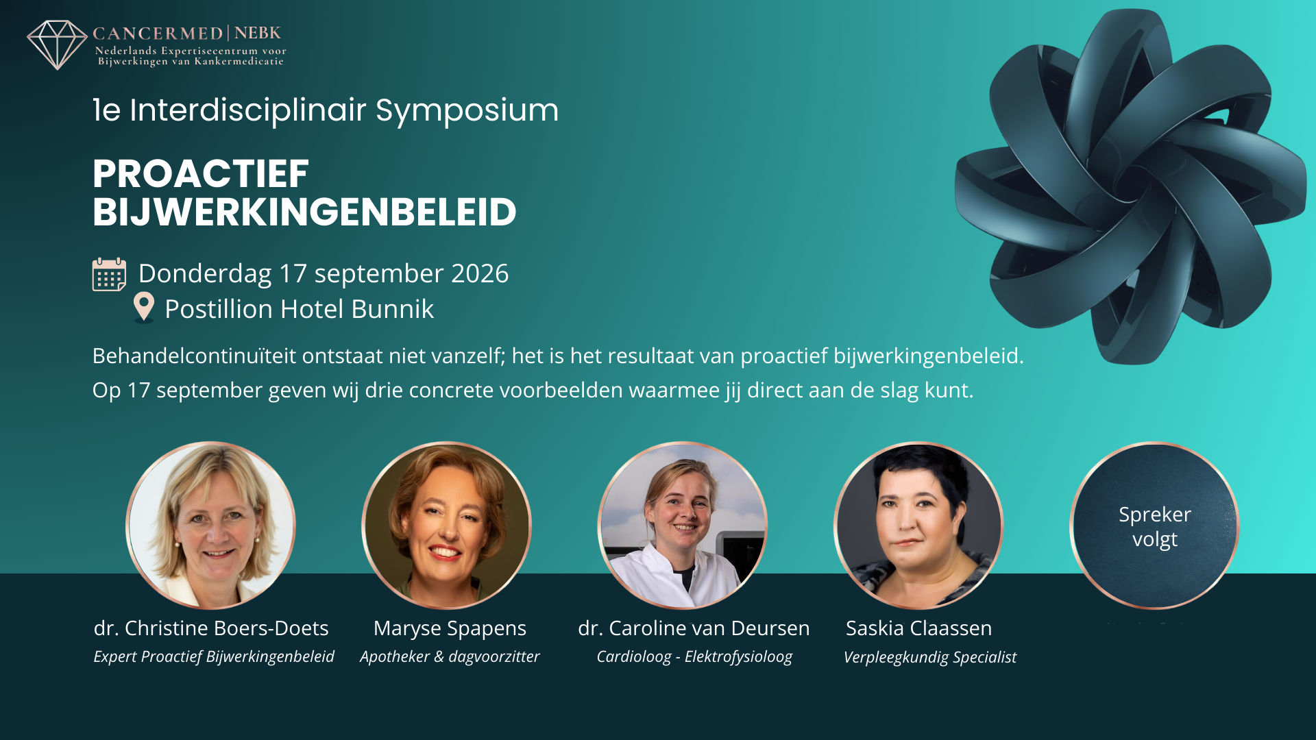 Behandelcontinuïteit ontstaat niet vanzelf; het is het resultaat van proactief beleid. Op 17 september geven wij drie concrete voorbeelden waarmee jij direct aan de slag kunt.