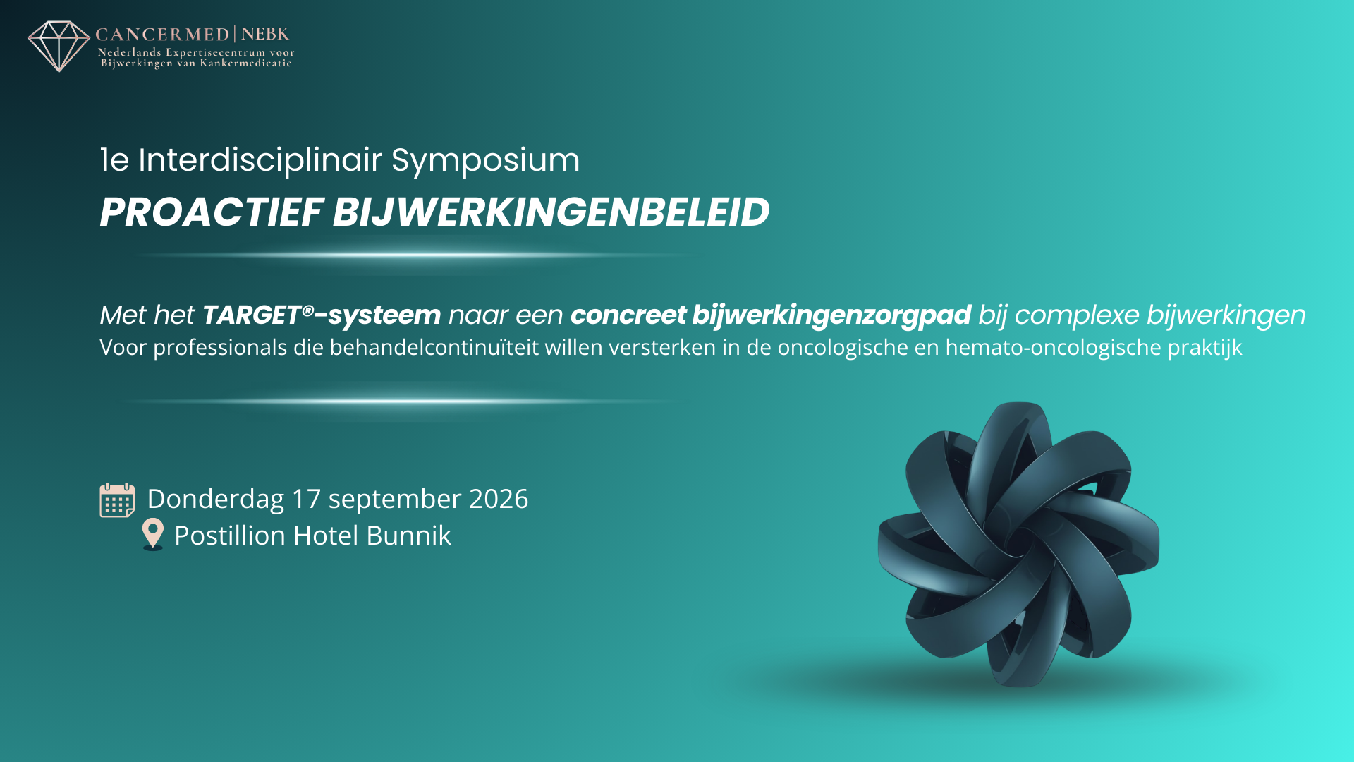 1e Interdisciplinair Symposium Proactief Bijwerkingenbeleid