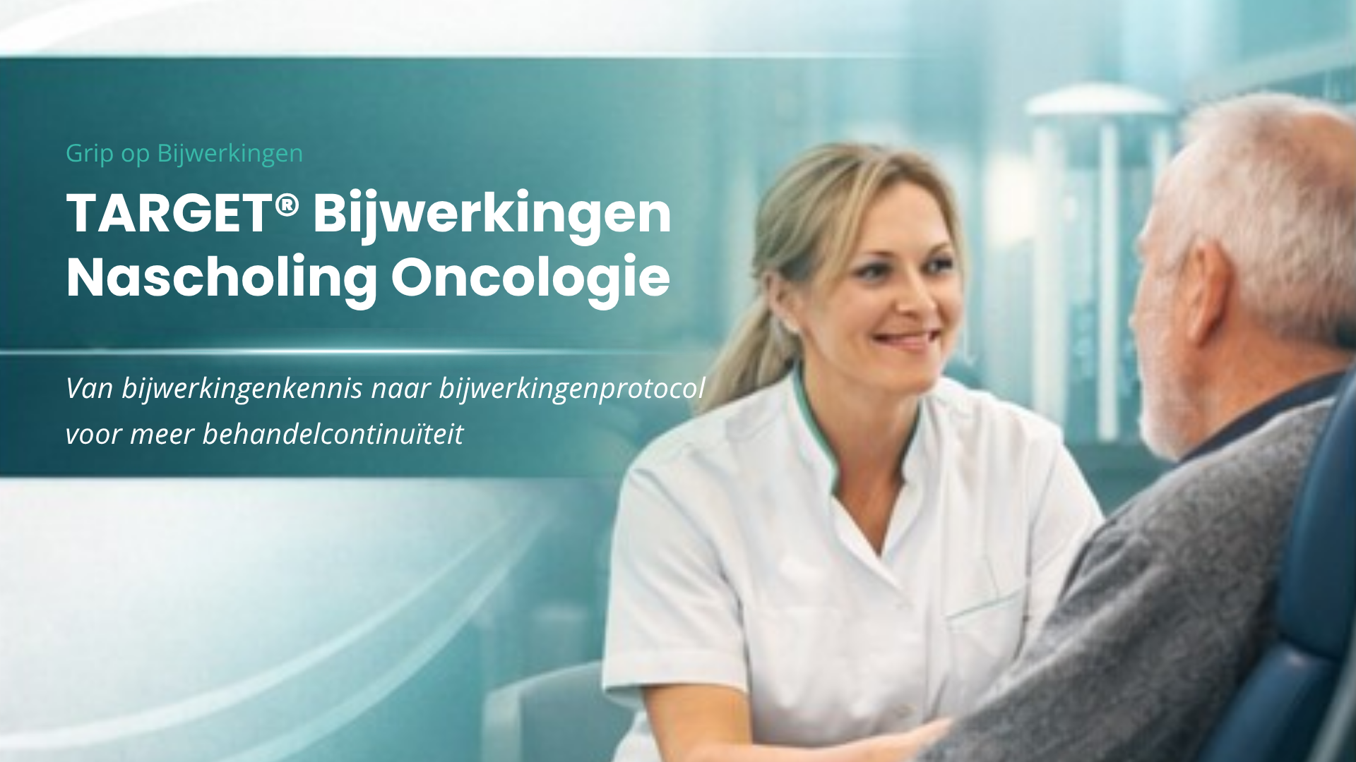 TARGET® Bijwerkingen Nascholing Oncologie - header