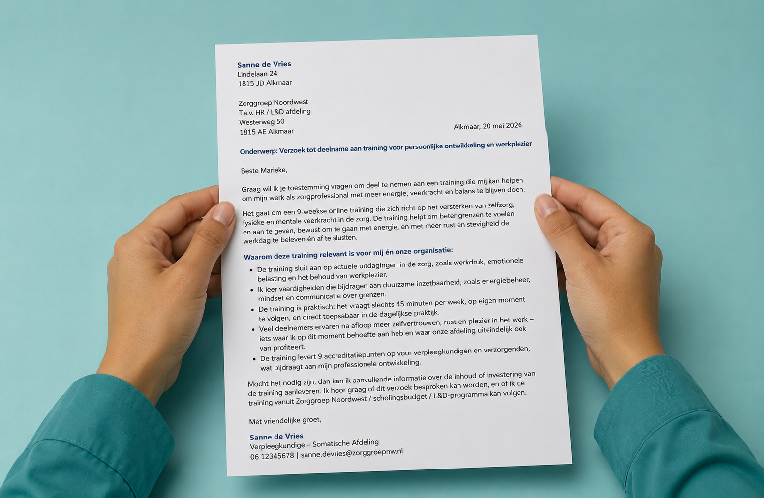 Download de kant-en-klare voorbeeldbrief-voor-scholing-of-ontwikkelingbudget