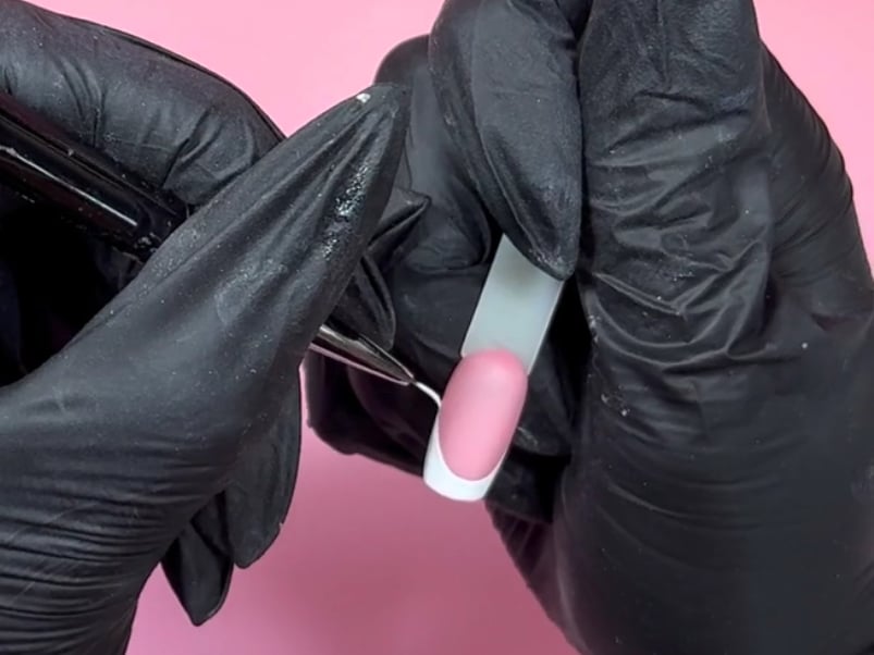 French-manicure-tekenen