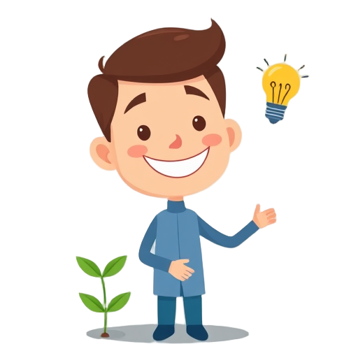 "smiling person" "growing plant" "handshake" "light bulb" "group chat" "arrow upward"