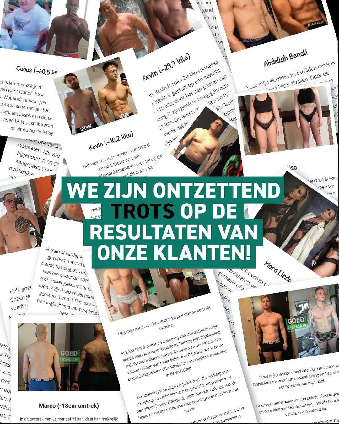 goedlichaam clienten afvallen