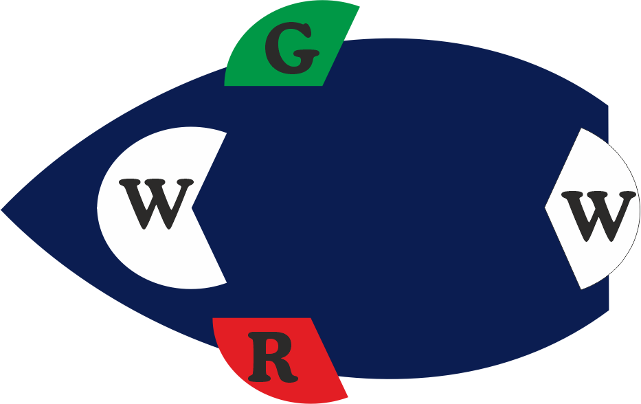 licht moterboot blok