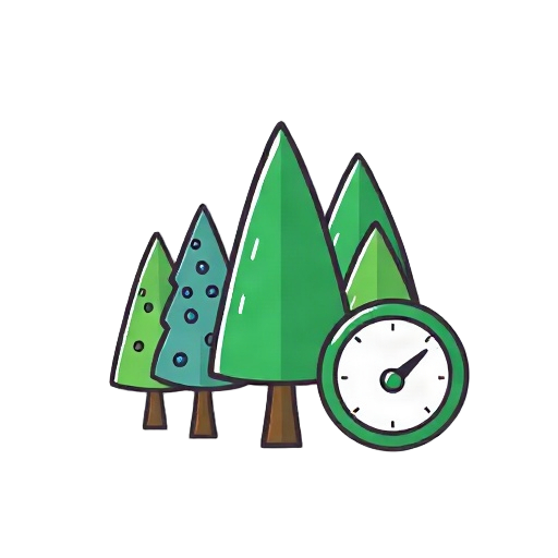 "grouped trees" "chat bubbles" "many dots" "leaf stack" "gauge circle"