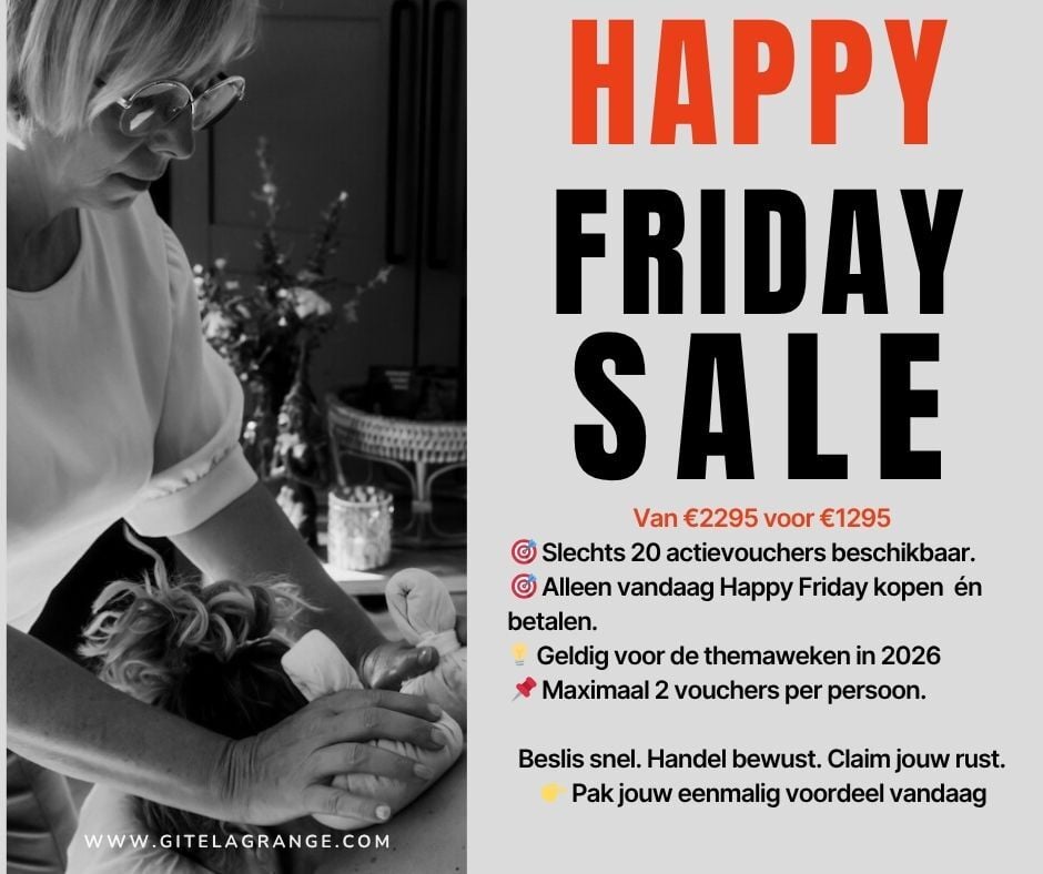 Happy Friday actie | GitelaGrange | Mindfulgenieten-