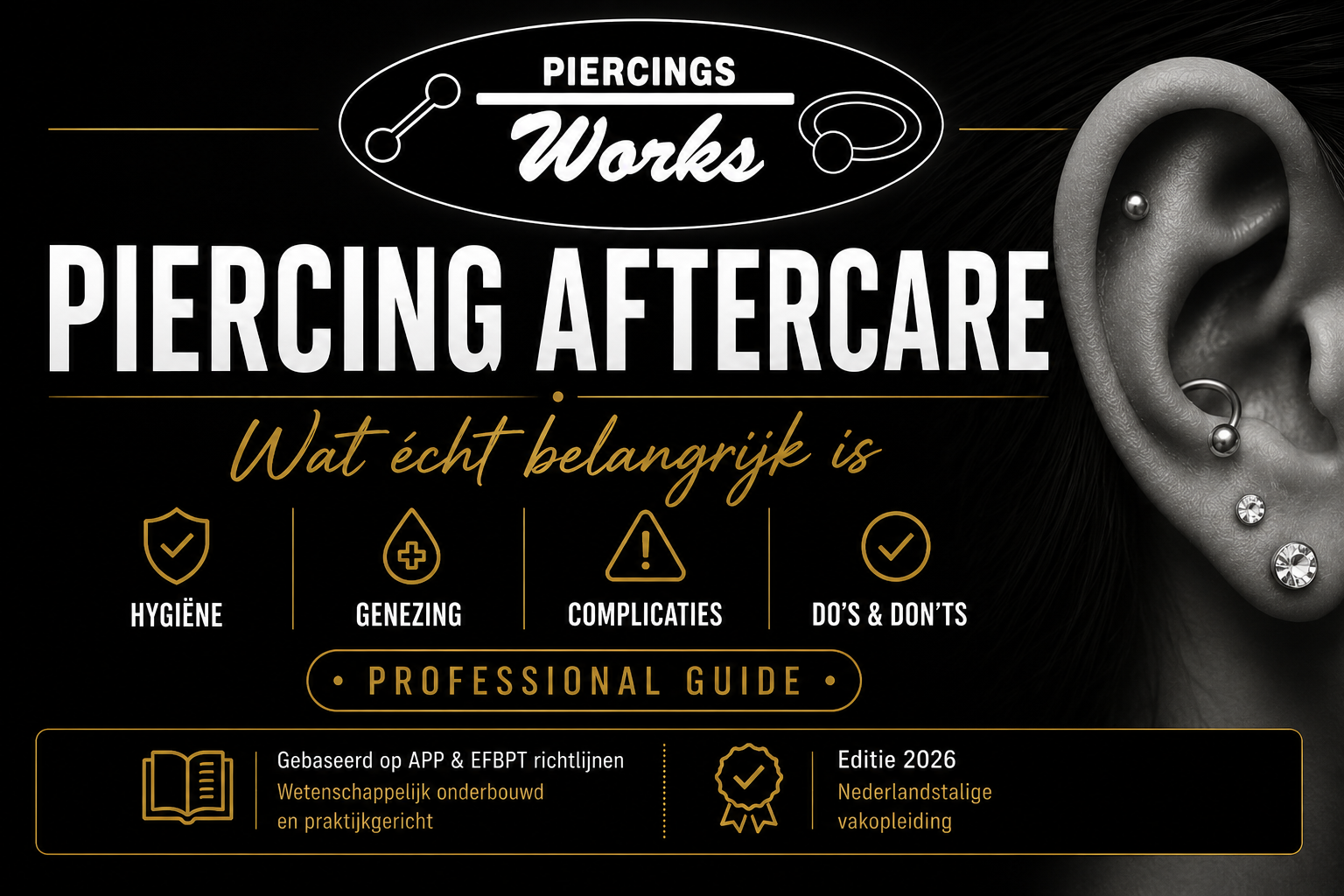 Gratis e-book: Piercing Aftercare: Wat Écht Belangrijk Is