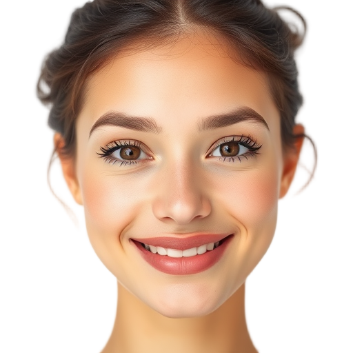 A person smiling to the camera with a white background looking like