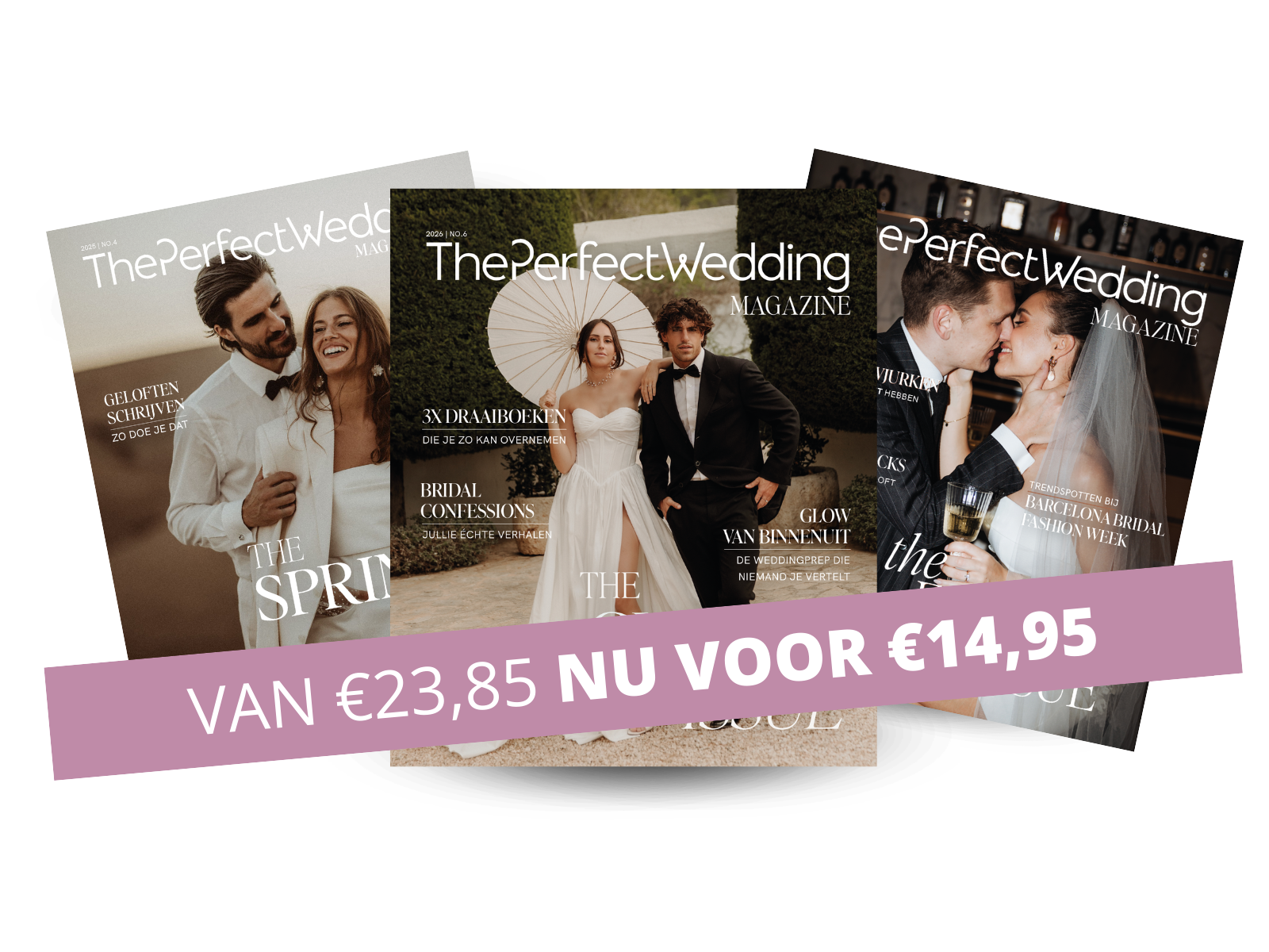 bundel van alle drie de magazines