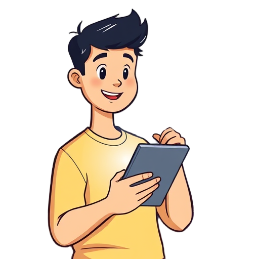 "young person" "digital device" "bright light" "growth plant" "influential gesture" "modern workspace"