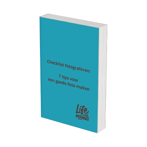 e-book checklist fotograferen 7 tips voor een goede foto maken