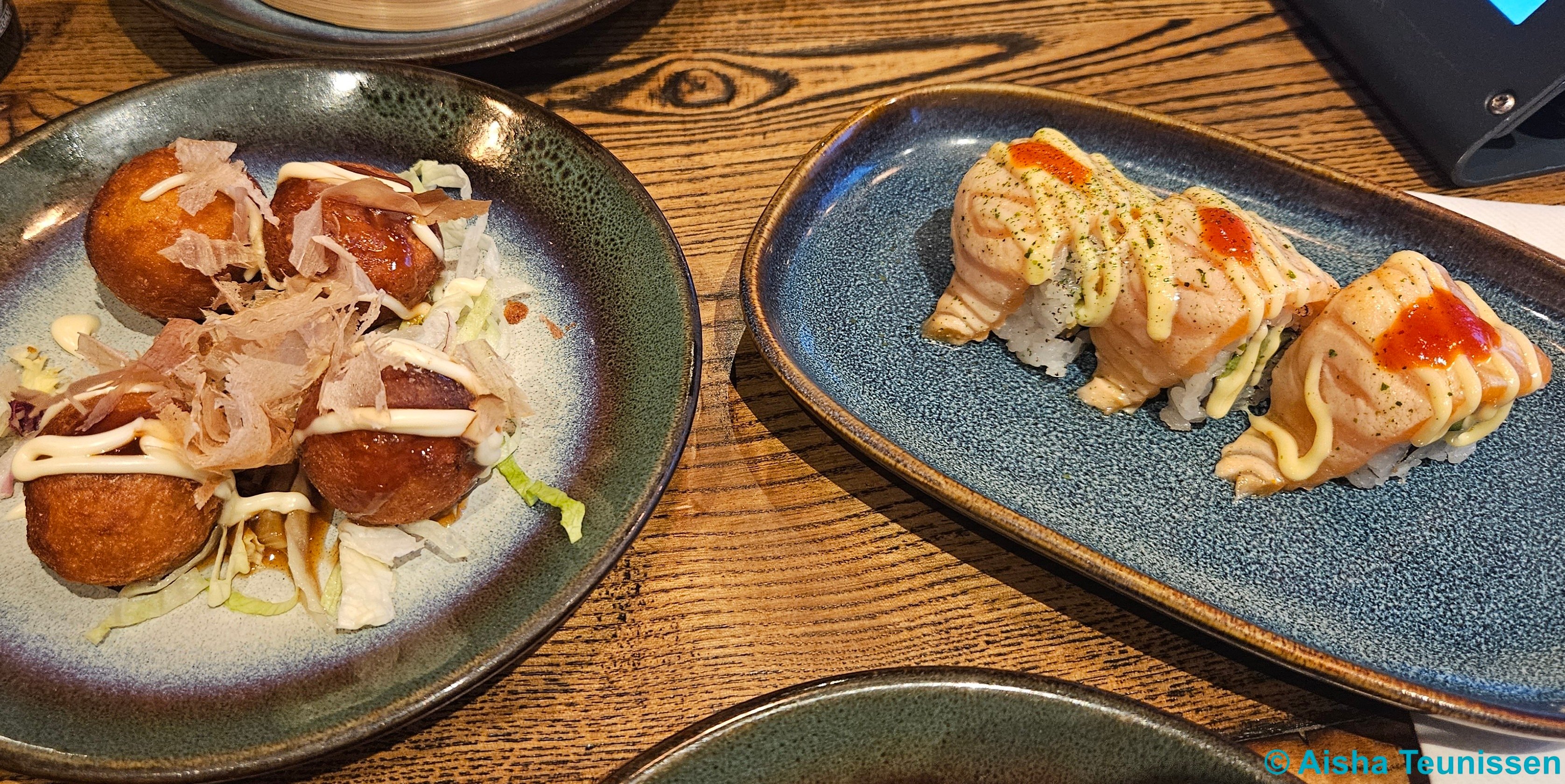 Ixi Restaurant All You Can Eat Sushi & Grill Utrecht Salmon Yakoyaki