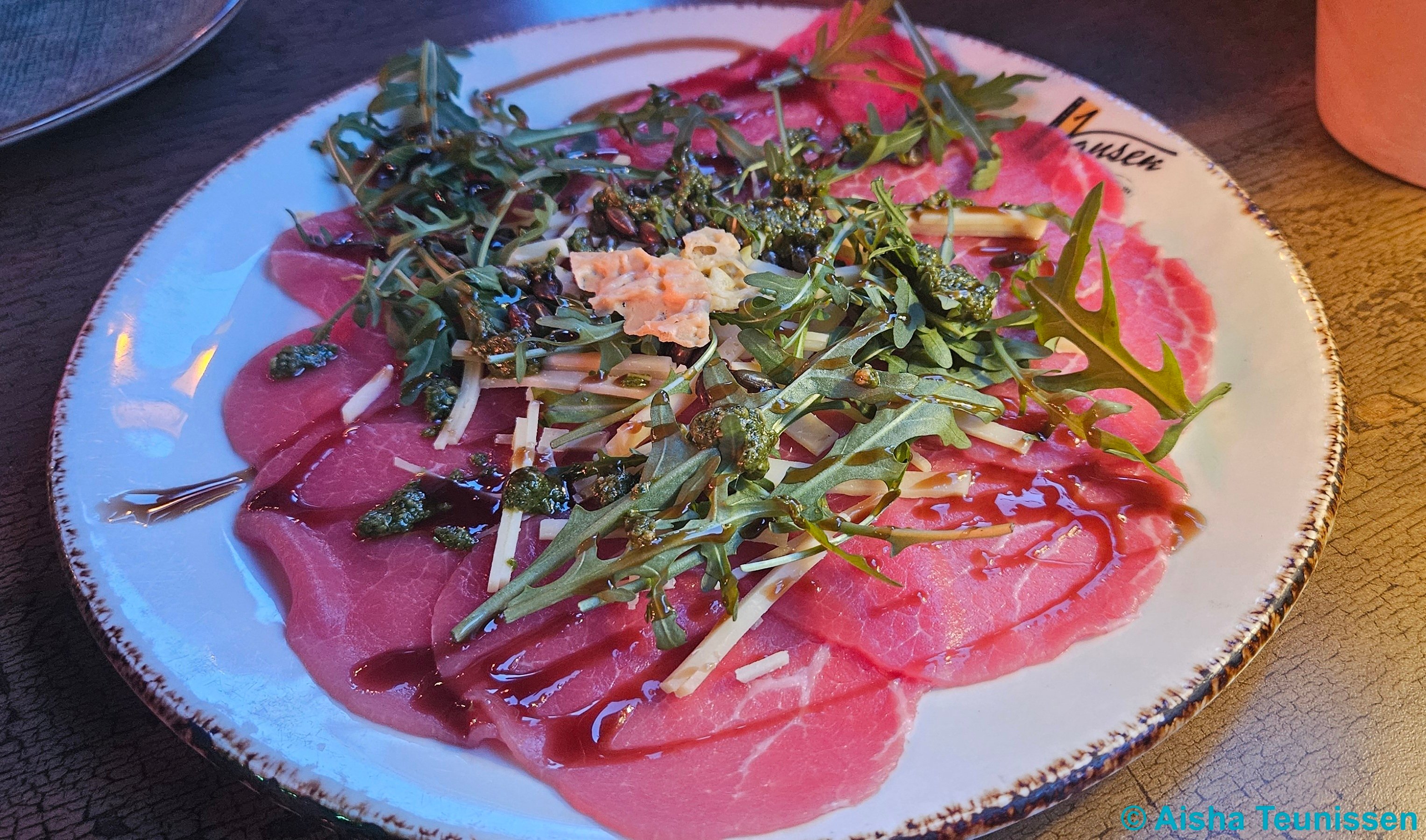Eetcafé Jansen Doetinchem Voorgerecht Carpaccio
