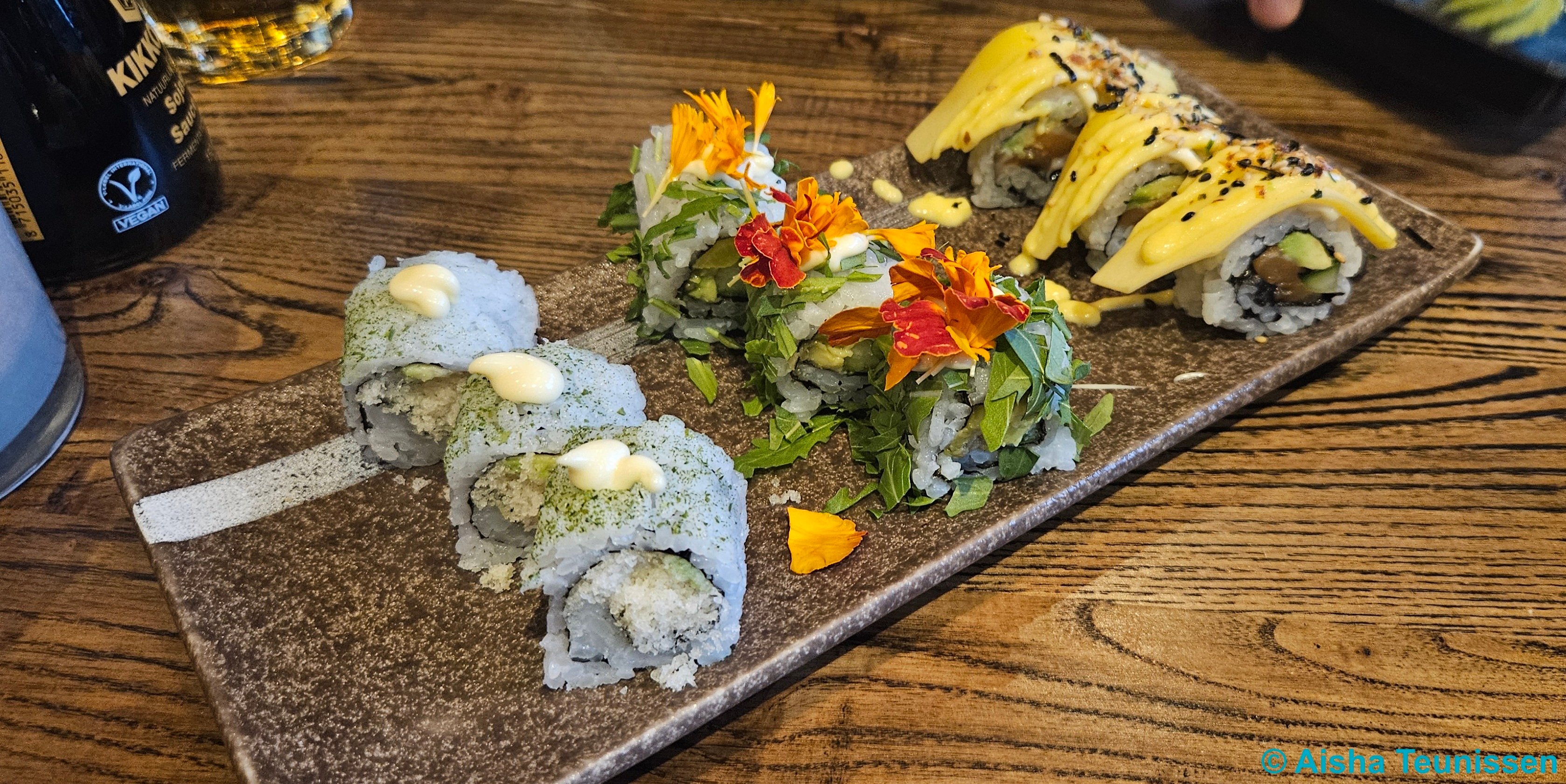 Ixi Restaurant All You Can Eat Sushi & Grill Utrecht Mango Flower Crunchy